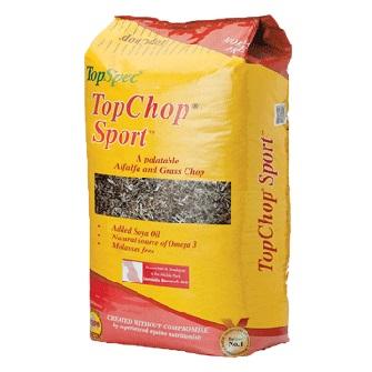 TopSpec TopChop Sport – 15kg Alfalfa & Grass Chop for Performance Horses