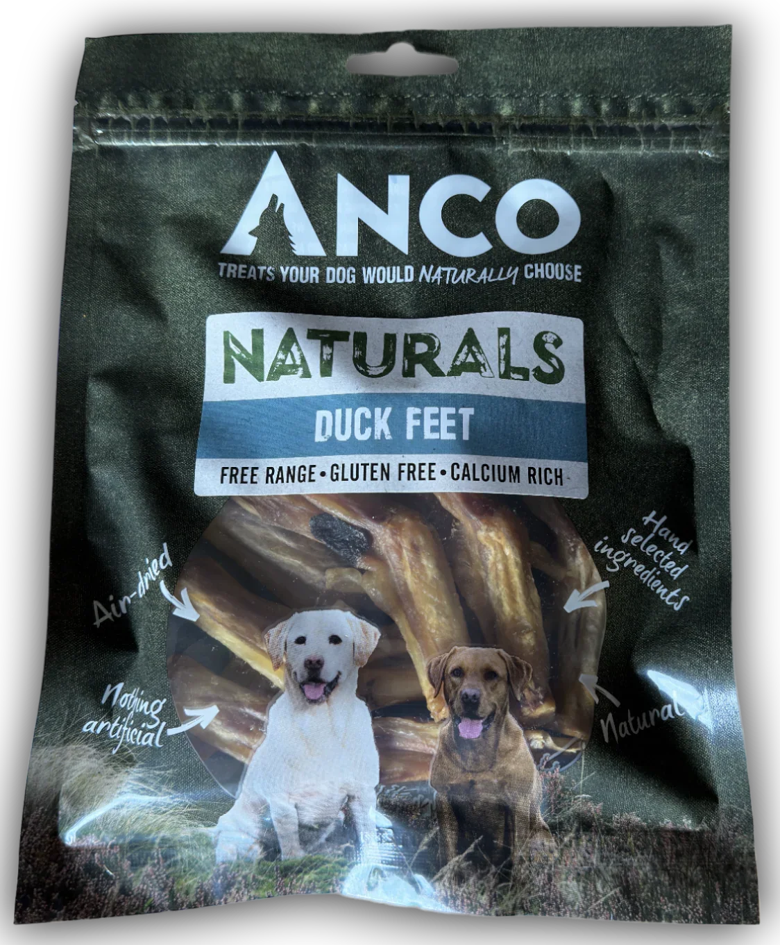 Anco Naturals Duck Feet 100g
