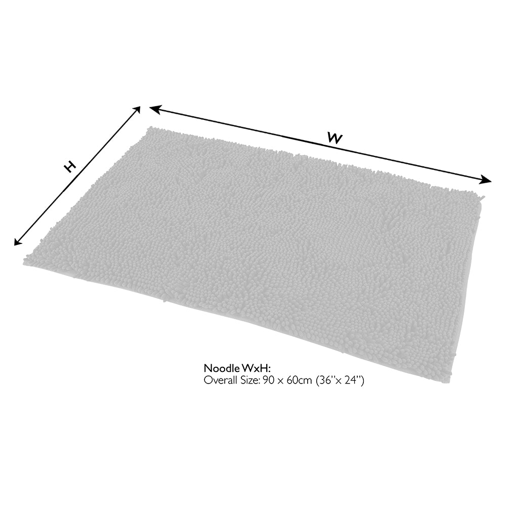 Scruffs Noodle Dry Mat - Chocolate 90 x 60 cm