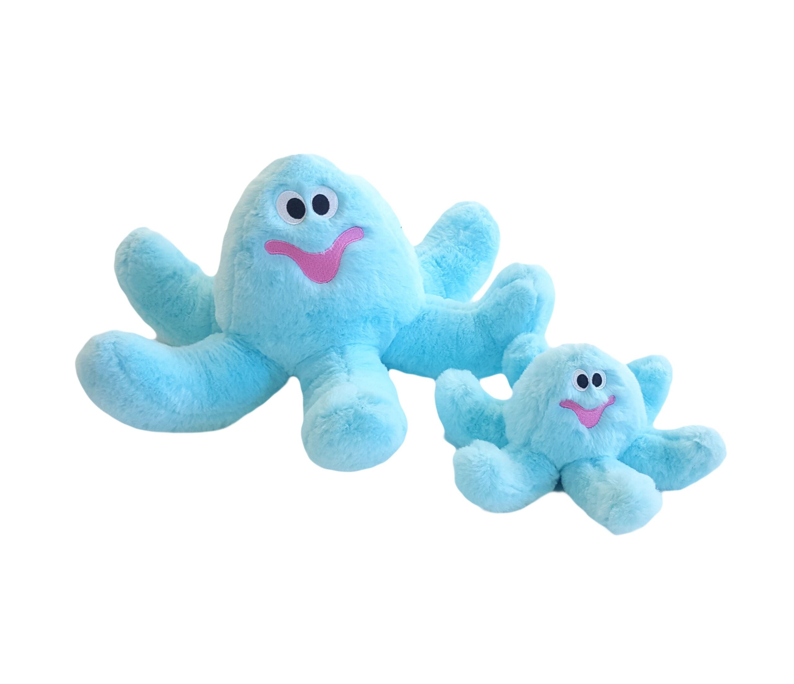 Gor Hugs Mommy Octopus (38cm) Blue
