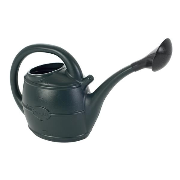 Ward Plastic Watering Can with Rose – 5 Litre, Green