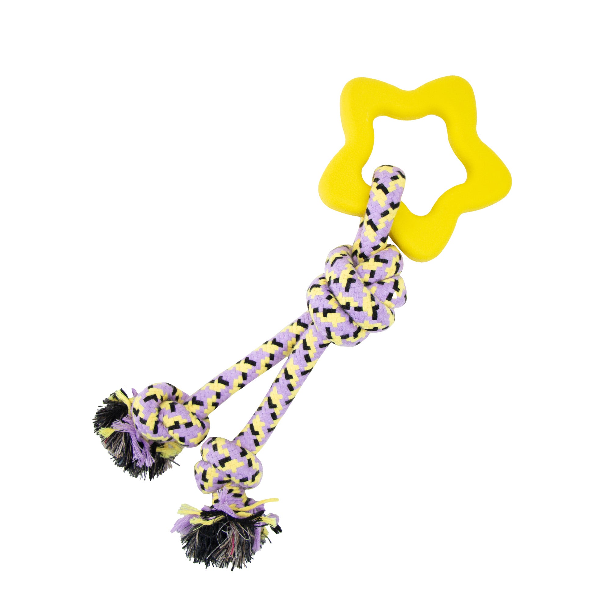 Ancol Playtime Ropey Star cotton rope dog toy