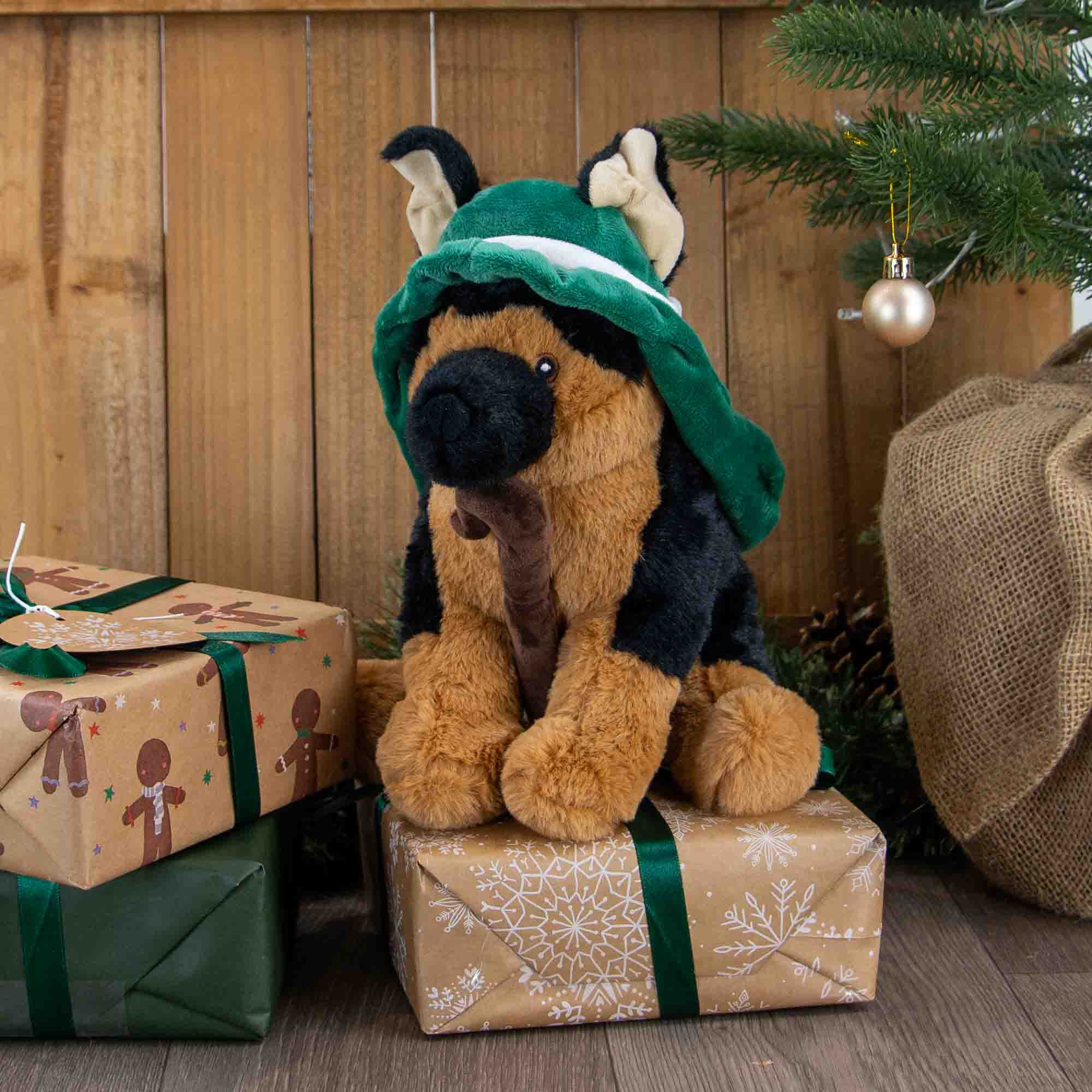 Ancol Wolfgang German Shepherd plush dog toy