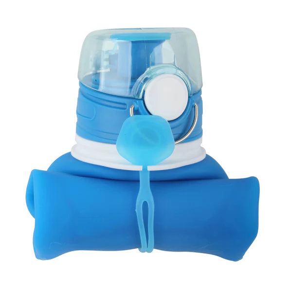All For Paws Chill Out Silicone Foldable Travel Water Bottle 750ml - Dog Hydration Bottle
