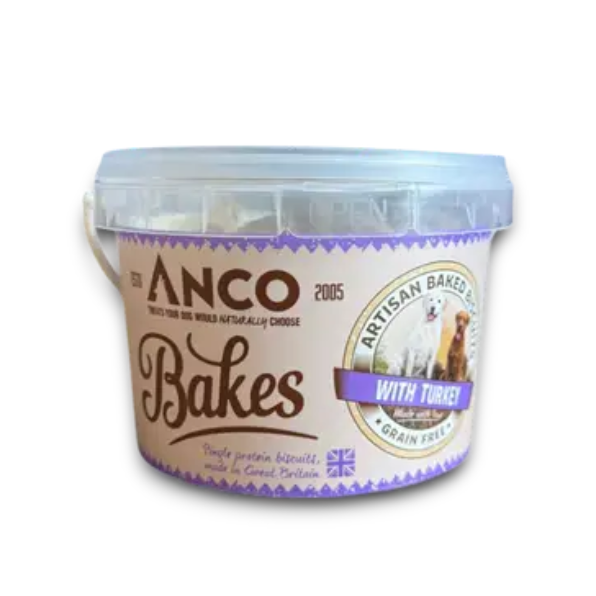 Anco Bakes with Turkey Training Treats, 250g
