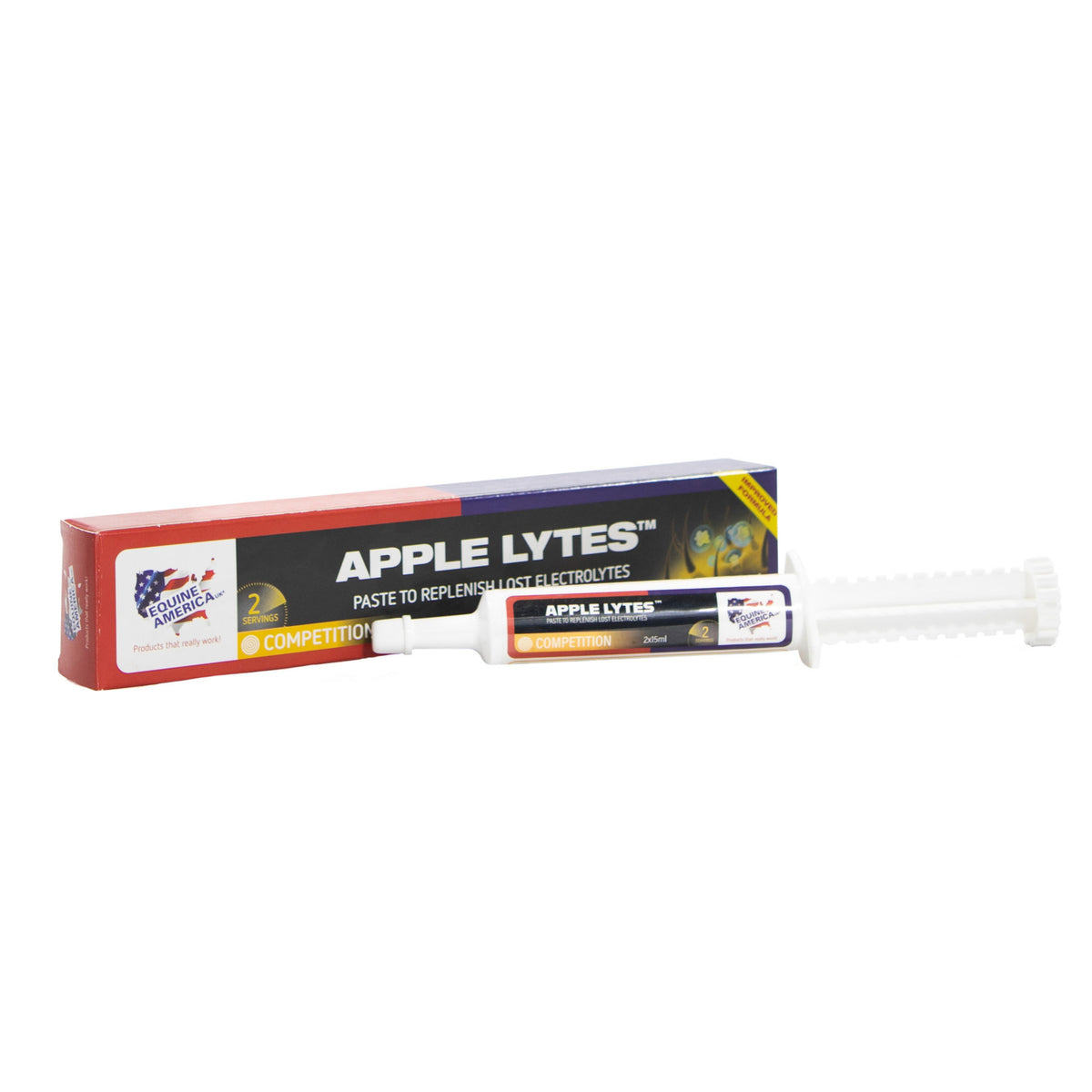 Equine America Apple Lytes Paste 2 x 15ml