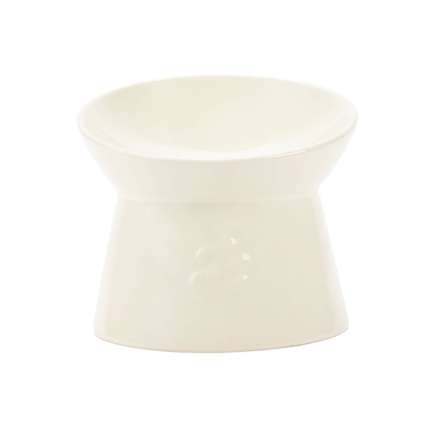 Scruffs Icon Raised Cat Feeder Bowl – Cream