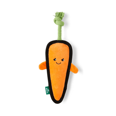 Beco Plush Dog Toy Carrot Medium