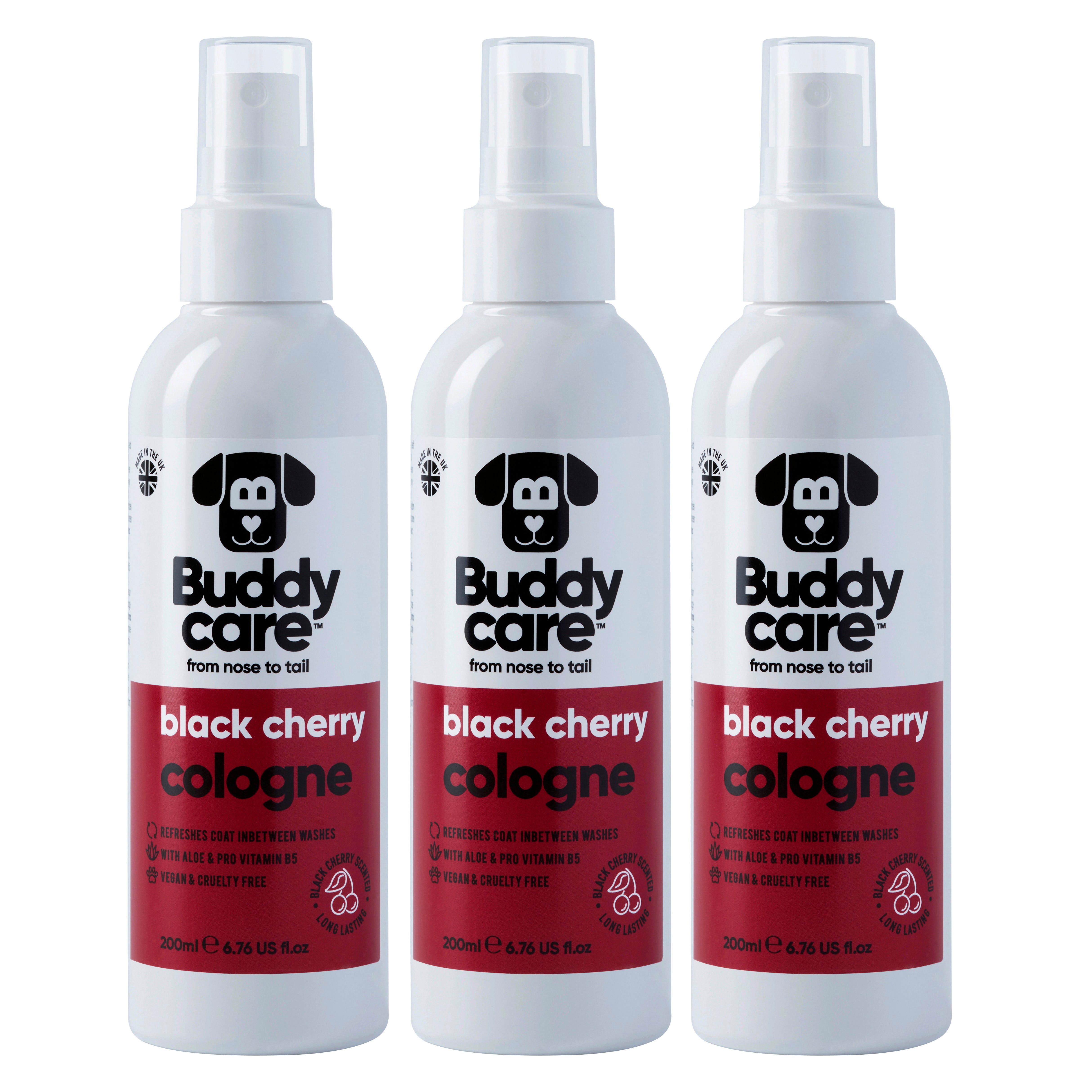 Buddycare Black Cherry Dog Cologne – 200ml