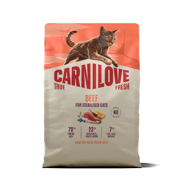 CARNILOVE True Fresh – Beef, Cat 2kg