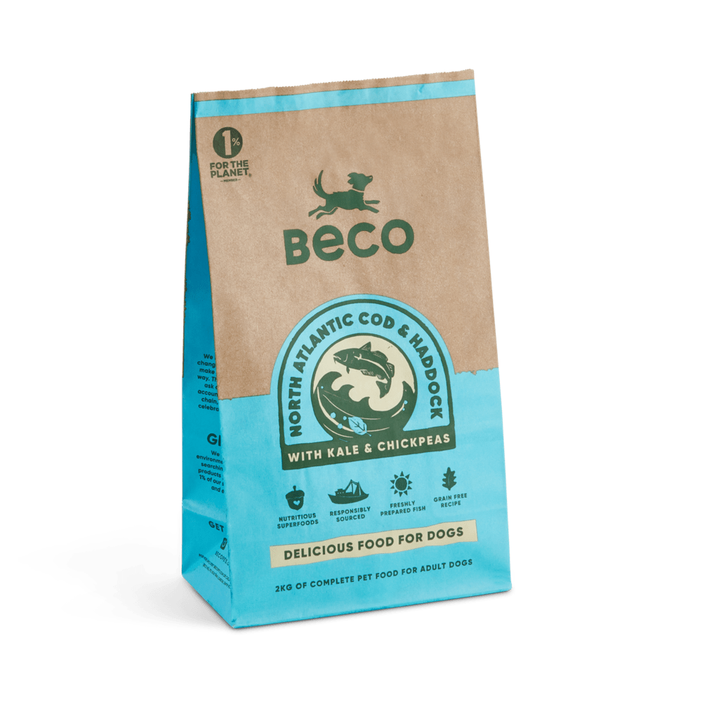 Beco Cod & Haddock Complete Dry Dog Food 2kg