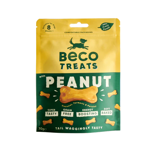 Beco Peanut Dog Treats – 70g