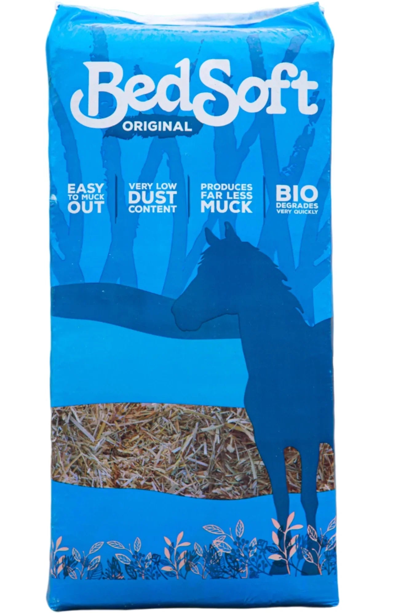 Bedsoft Original – Premium Soft Wheat Straw Bedding for Optimal Comfort 16kg Bale