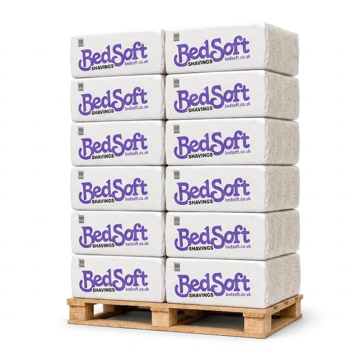 24 x Pallet of Bedsoft Shavings – 20kg