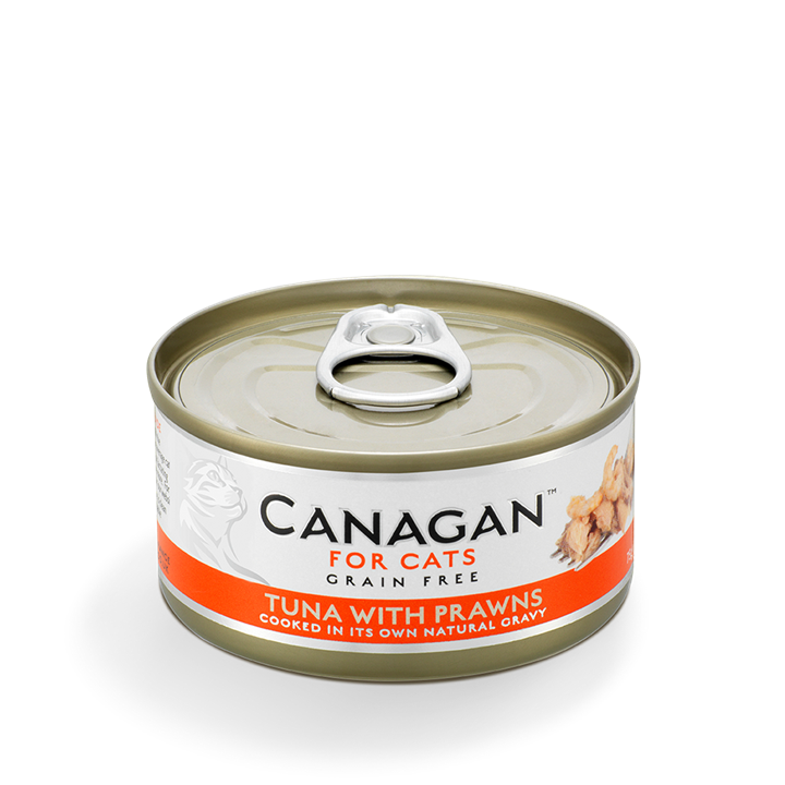 Canagan Tuna with Prawns Wet Cat Food for Kittens and Adults 75g