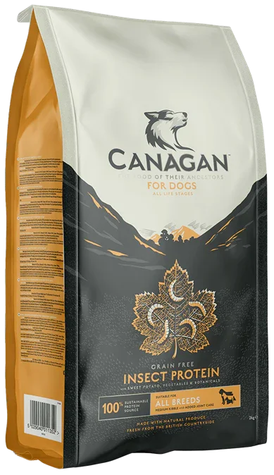 Canagan Insect Protein Dry Dog Food for Puppies & Adults 5kg