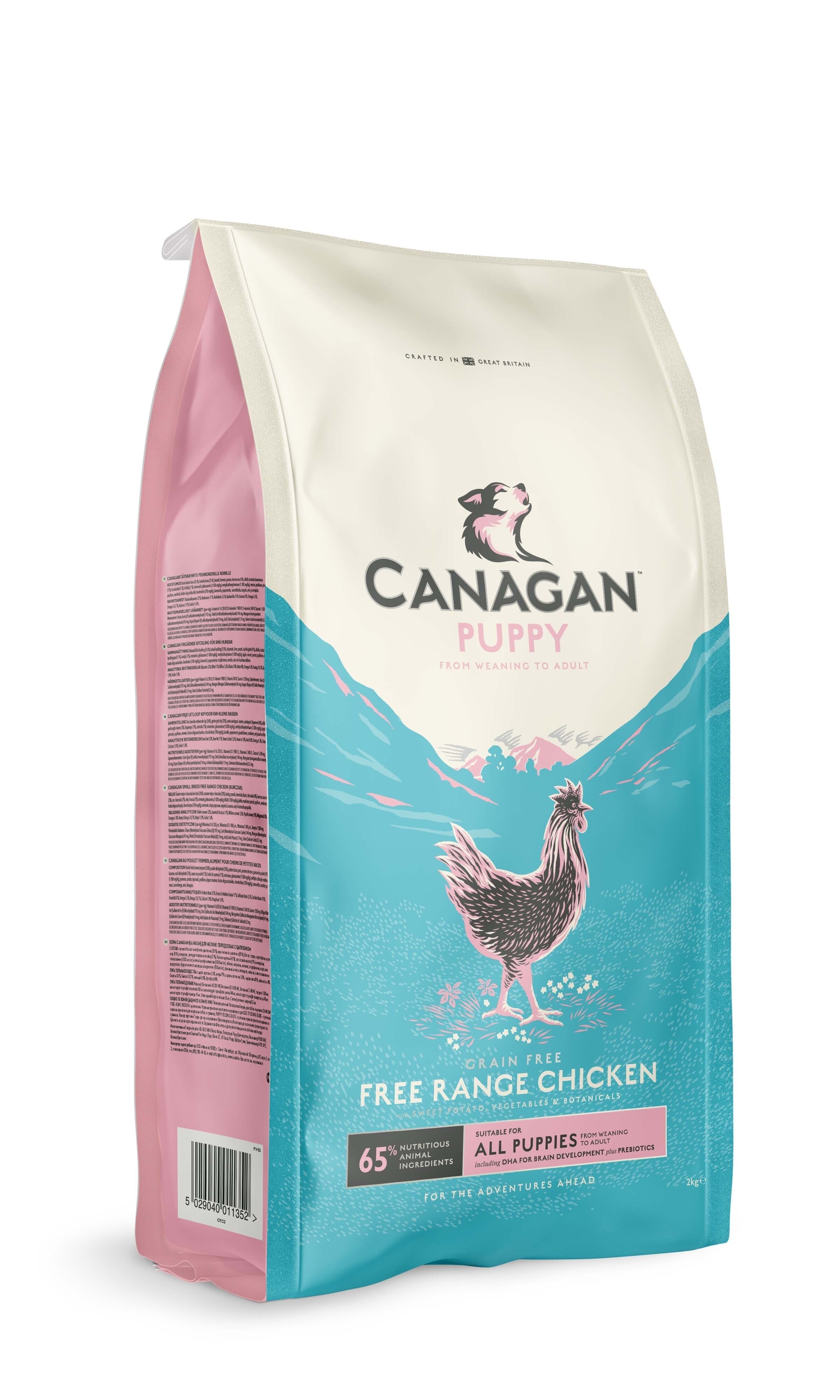 Canagan Puppy Free Range Chicken Dry Dog Food – 2kg