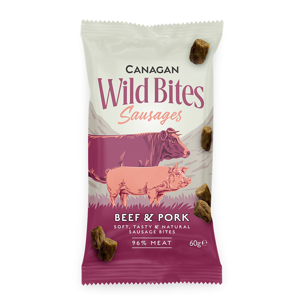 Canagan Wild Bites Beef & Pork for Dogs 60g