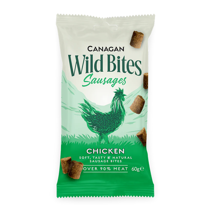 Canagan Wild Bites Chicken Dog Treats 60kg