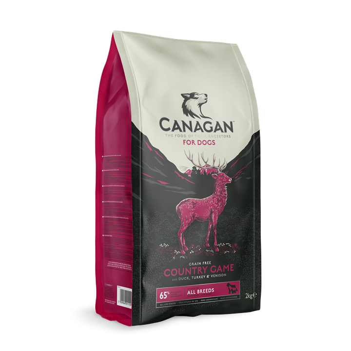 Canagan Country Game Dry Dog Food for Puppies & Adults 6KG