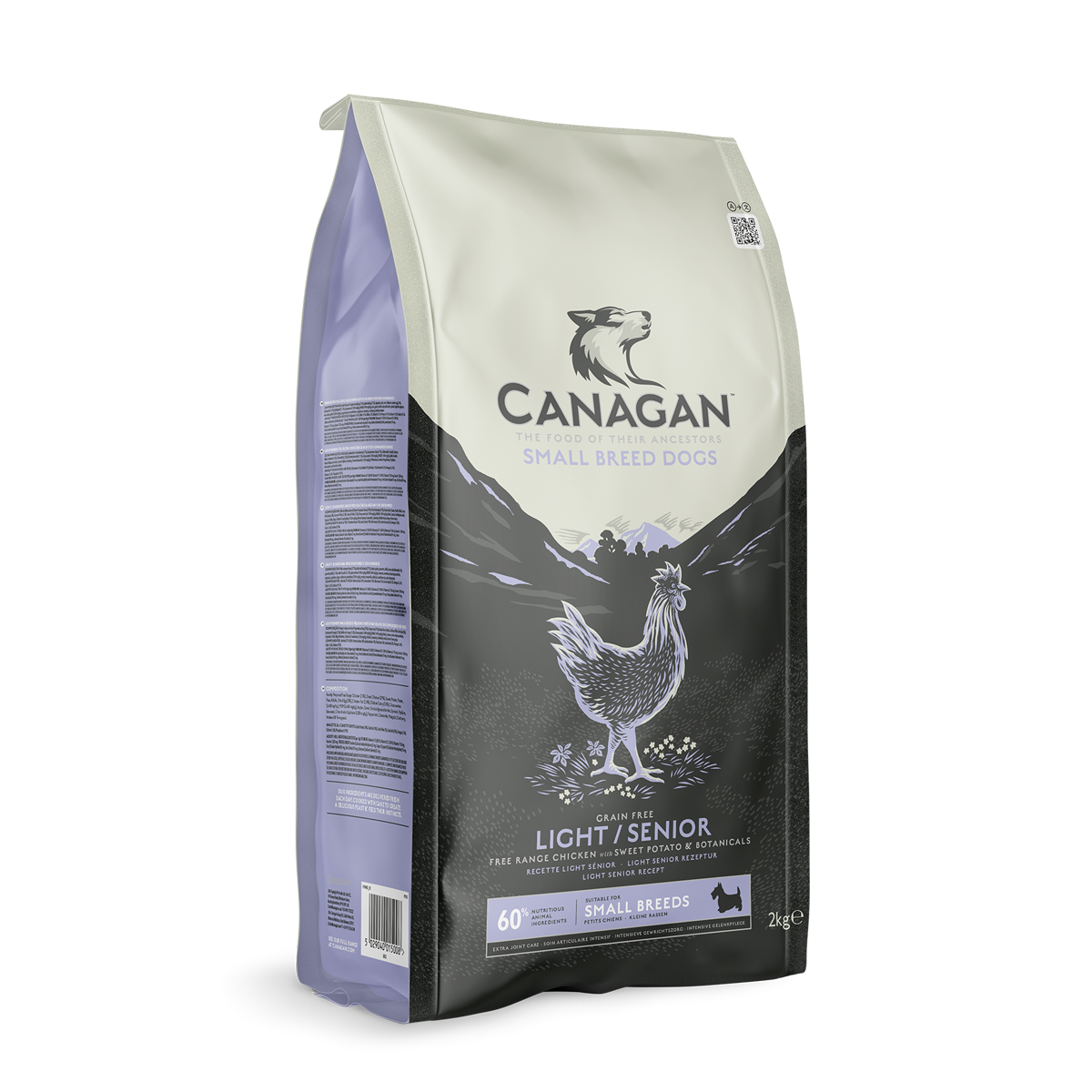 Canagan Small Breed Light / Senior Dry Dog Food 2kg