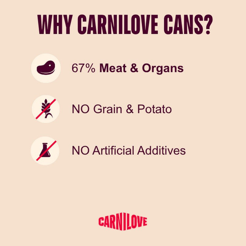 Carnilove Lamb & Wild Boar Grain-Free Wet Dog Food for Adult Dogs 400g