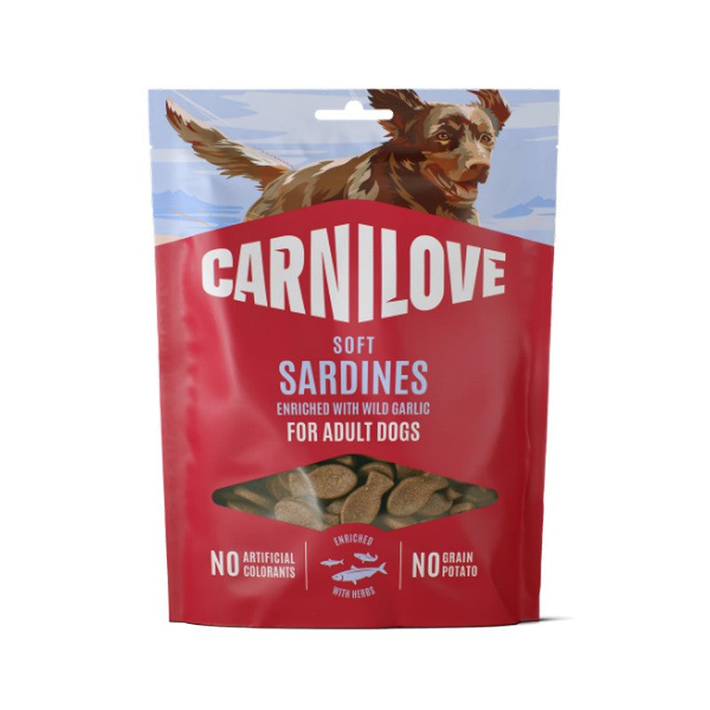 Carnilove Sardines with Wild Garlic Soft Dog Treats 200g