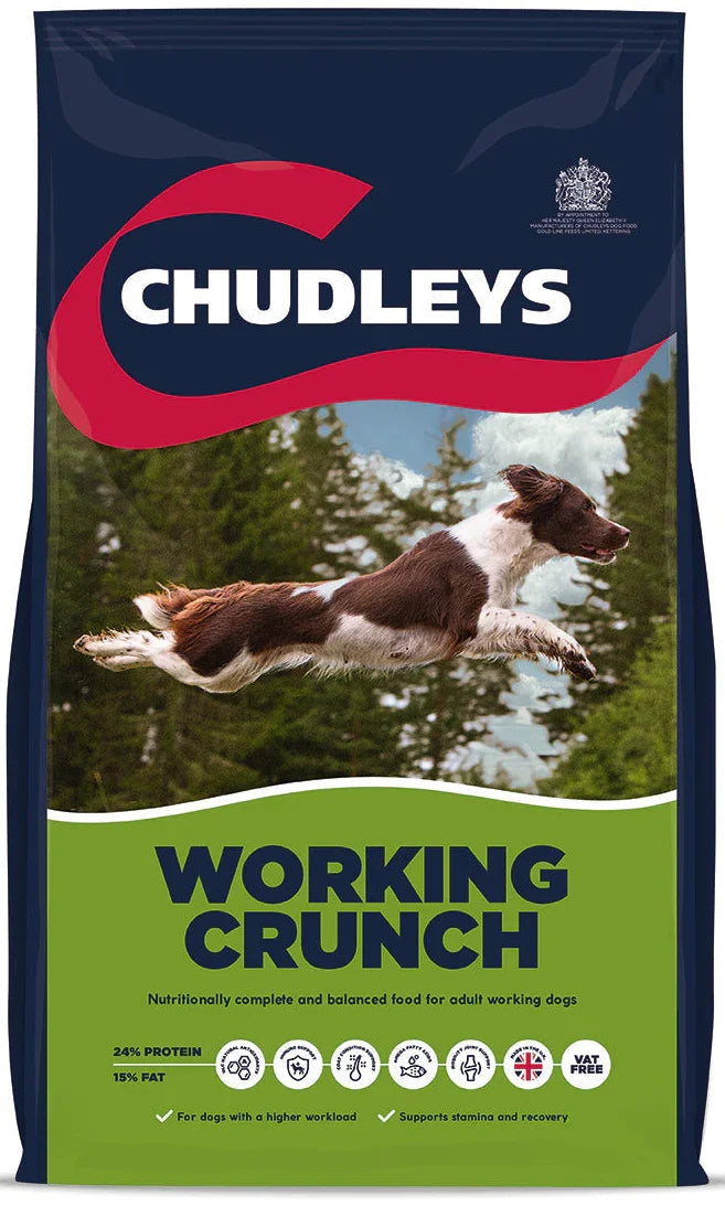 Chudleys Working Crunch Complete Dry Dog Food with Joint Care Package, 14 kg