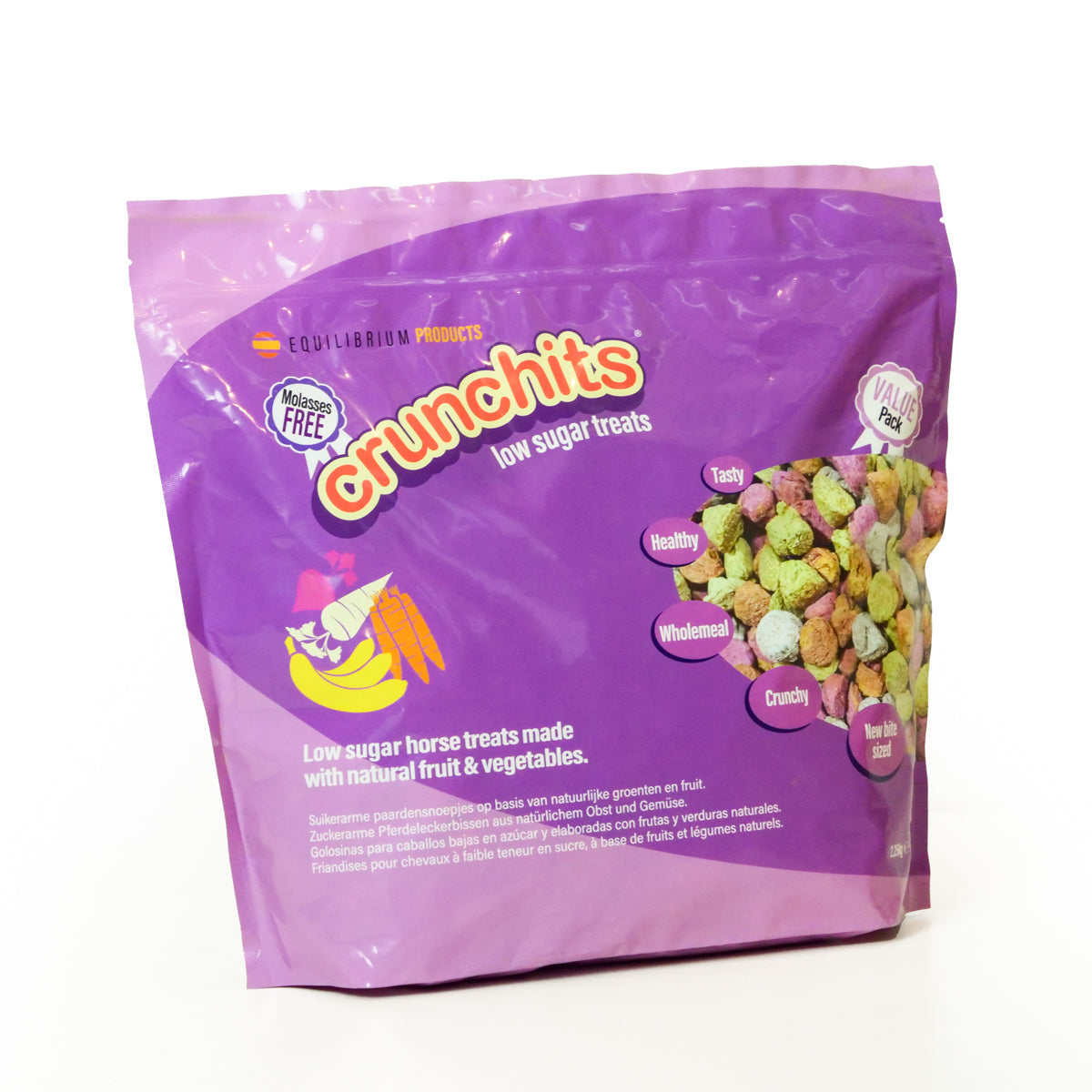 Equilibrium Crunchits low sugar horse treats, 2.25kg bag