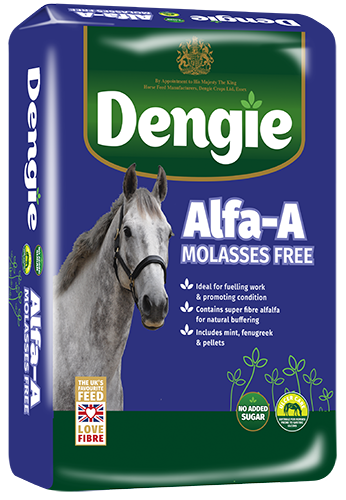 Dengie Alfa-A Molasses Free alfalfa horse feed, 20kg bag
