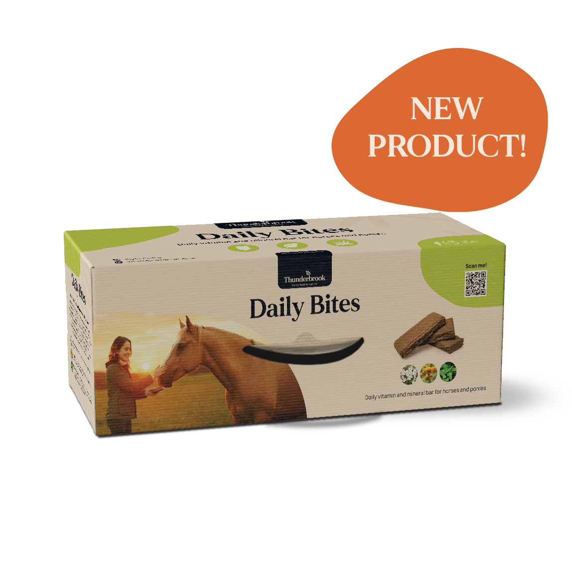 Thunderbrook Daily Bites vitamin and mineral bars for horses