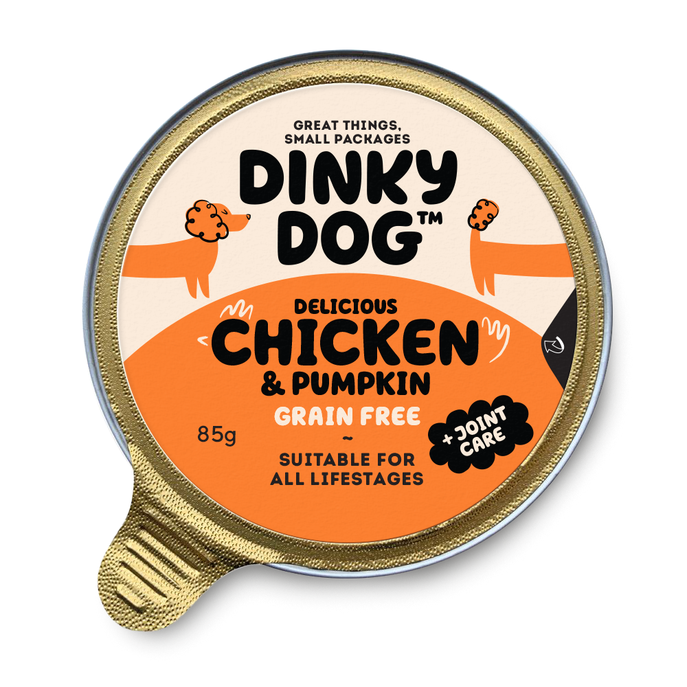 Dinky Dog Chicken & Pumpkin 85g - Animall