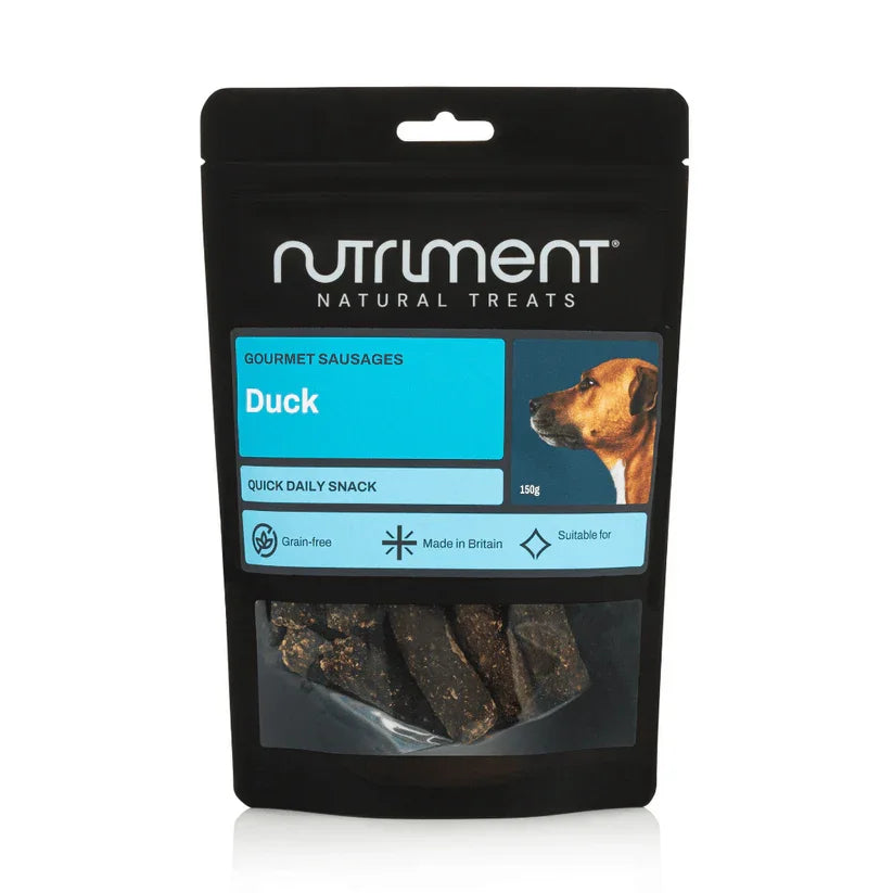 Duck Gourmet Sausages – Grain Free Dog Treats