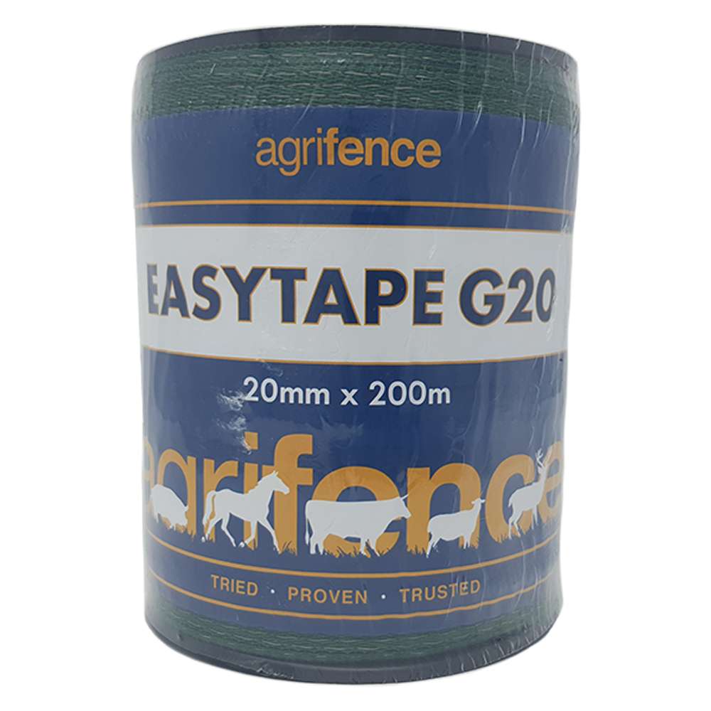 Agrifence Green Easytape 20mm x 200m