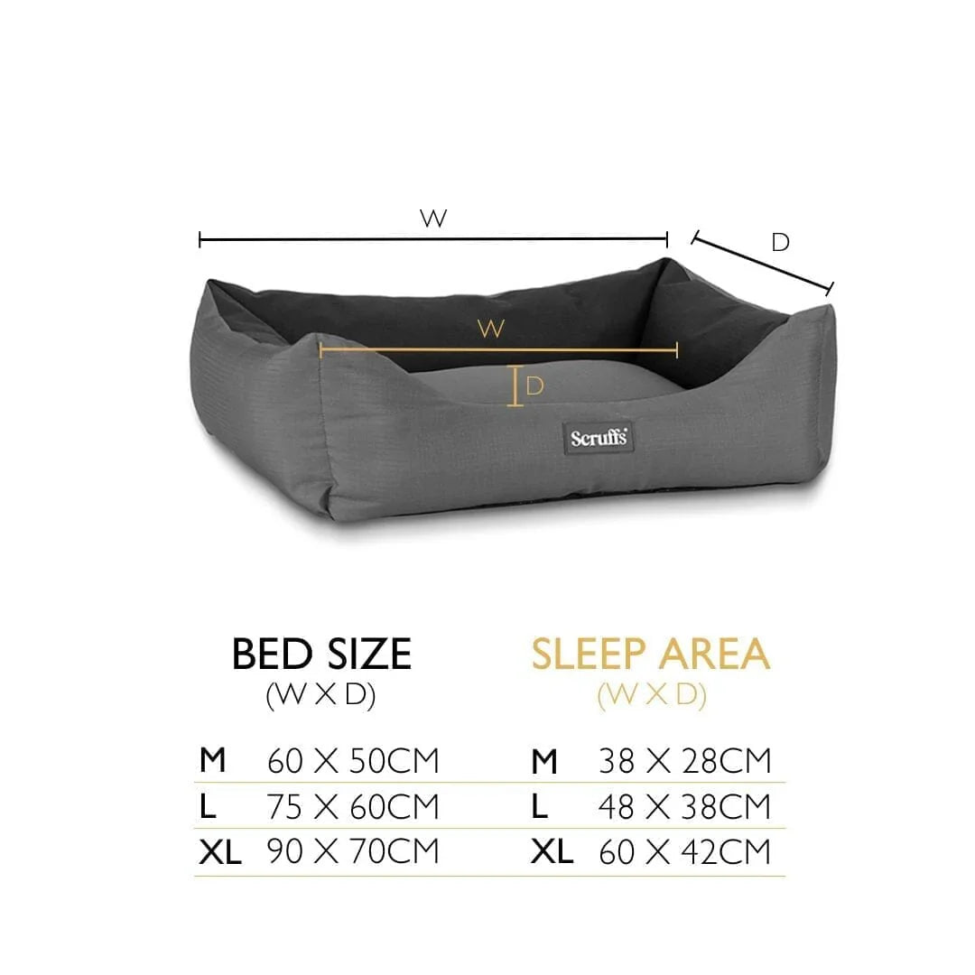 Scruffs Expedition Box Bed Medium Rose Quartz 60x50cm