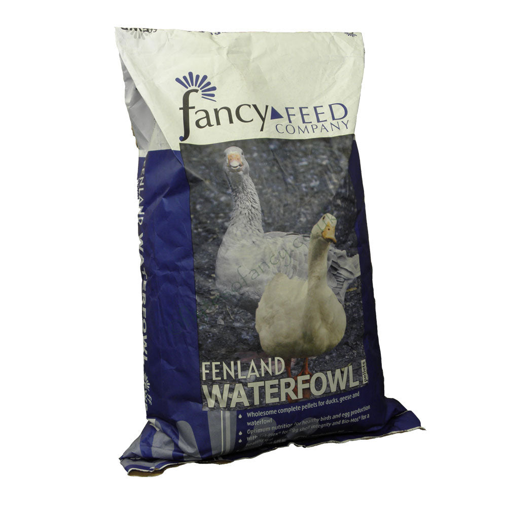 Fancy Feed Company Fenland Waterfowl Pellets Complete Feed, 20 kg