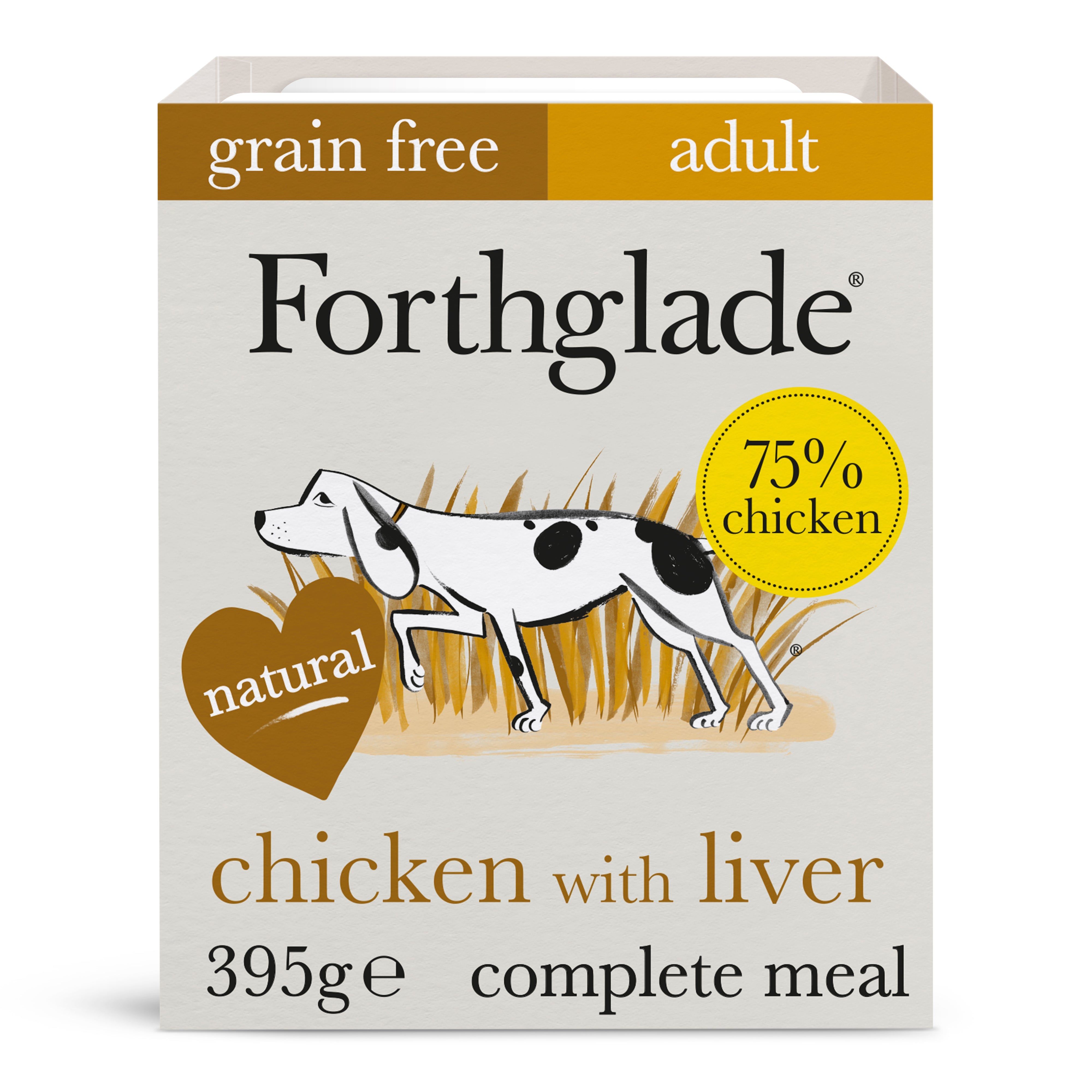 Forthglade Complete Adult Chicken Liver GF 395g