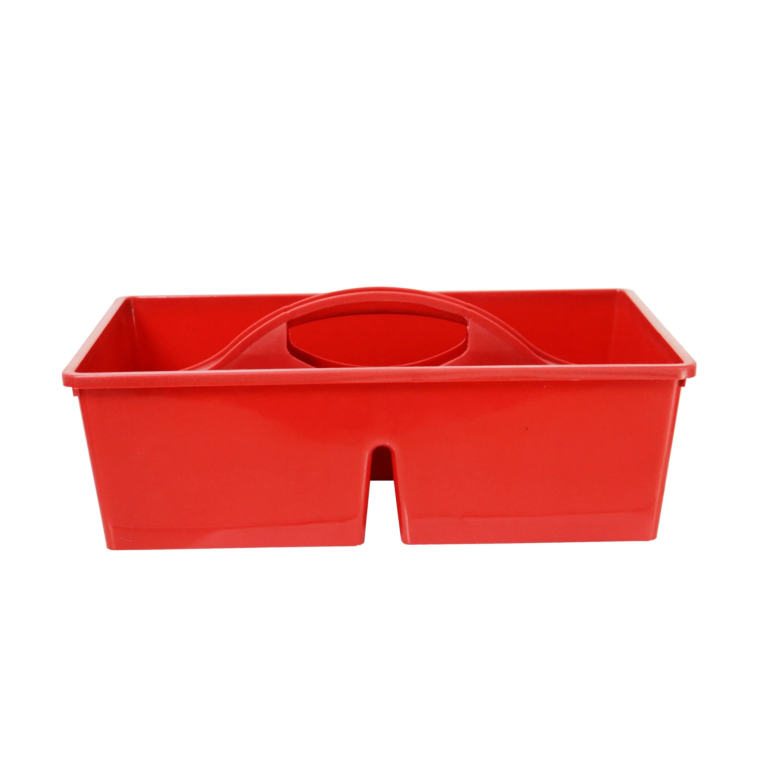 Lincoln Tack Tray – Red, Plastic Grooming Kit Carry Tray