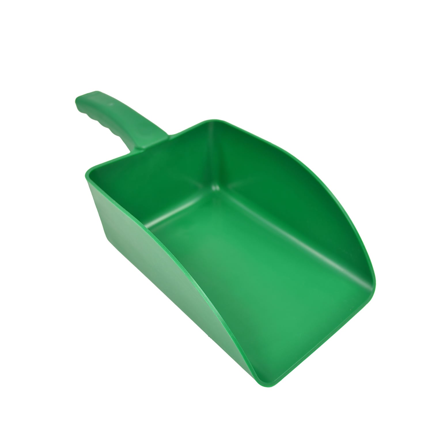 Harold Moore Hand Scoop – Small Green, One-Piece Feed Scoop