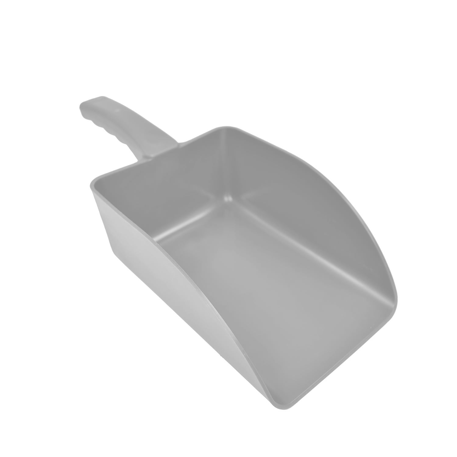 Harold Moore Hand Scoop – Small White, One-Piece Feed Scoop