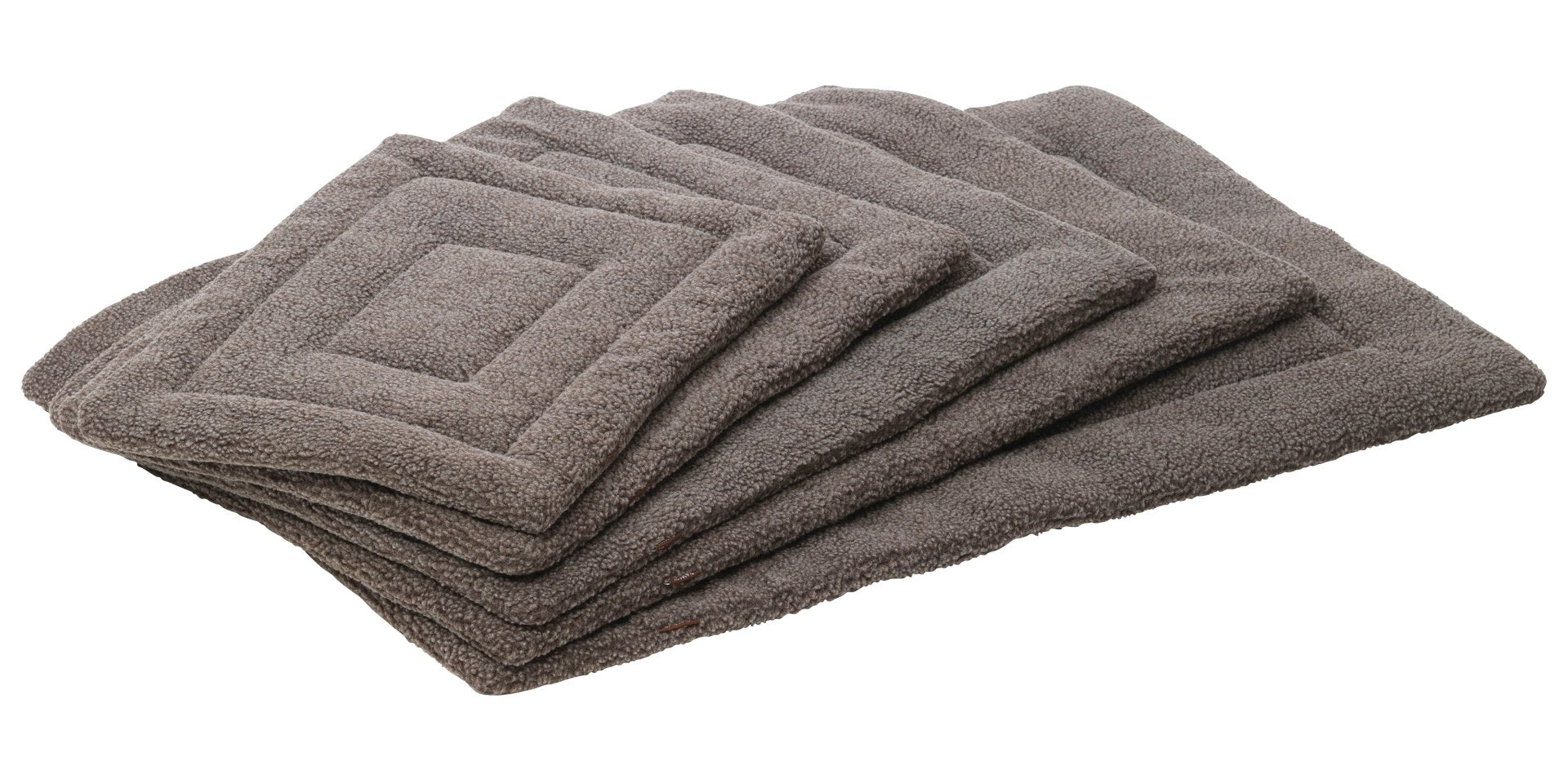 House of Paws Berber Crate Mat – Medium 71 x 48cm, Coco Fleece Dog Mat