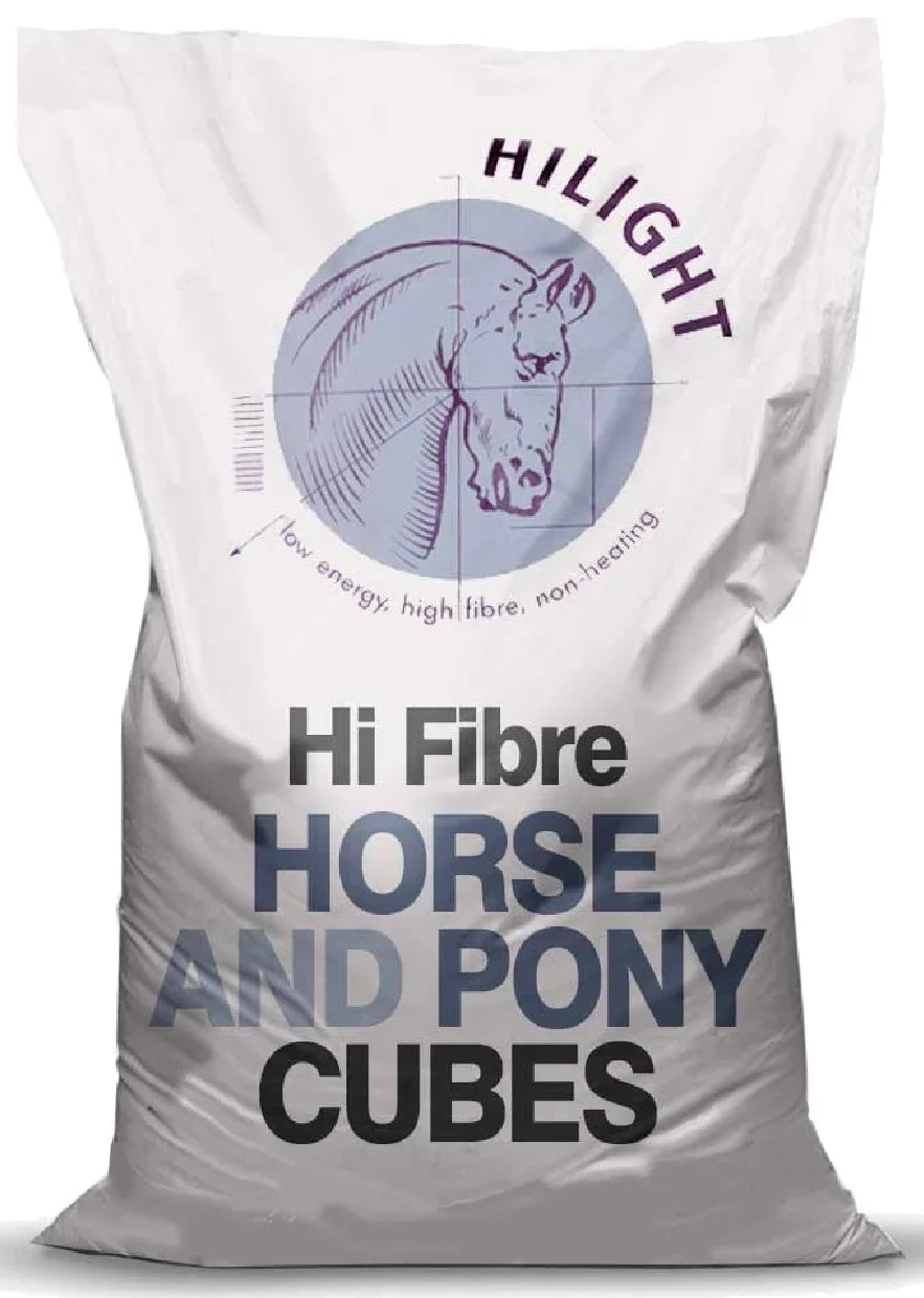 Hilight Hi Fibre Cubes Horse and Pony Feed, 20 kg