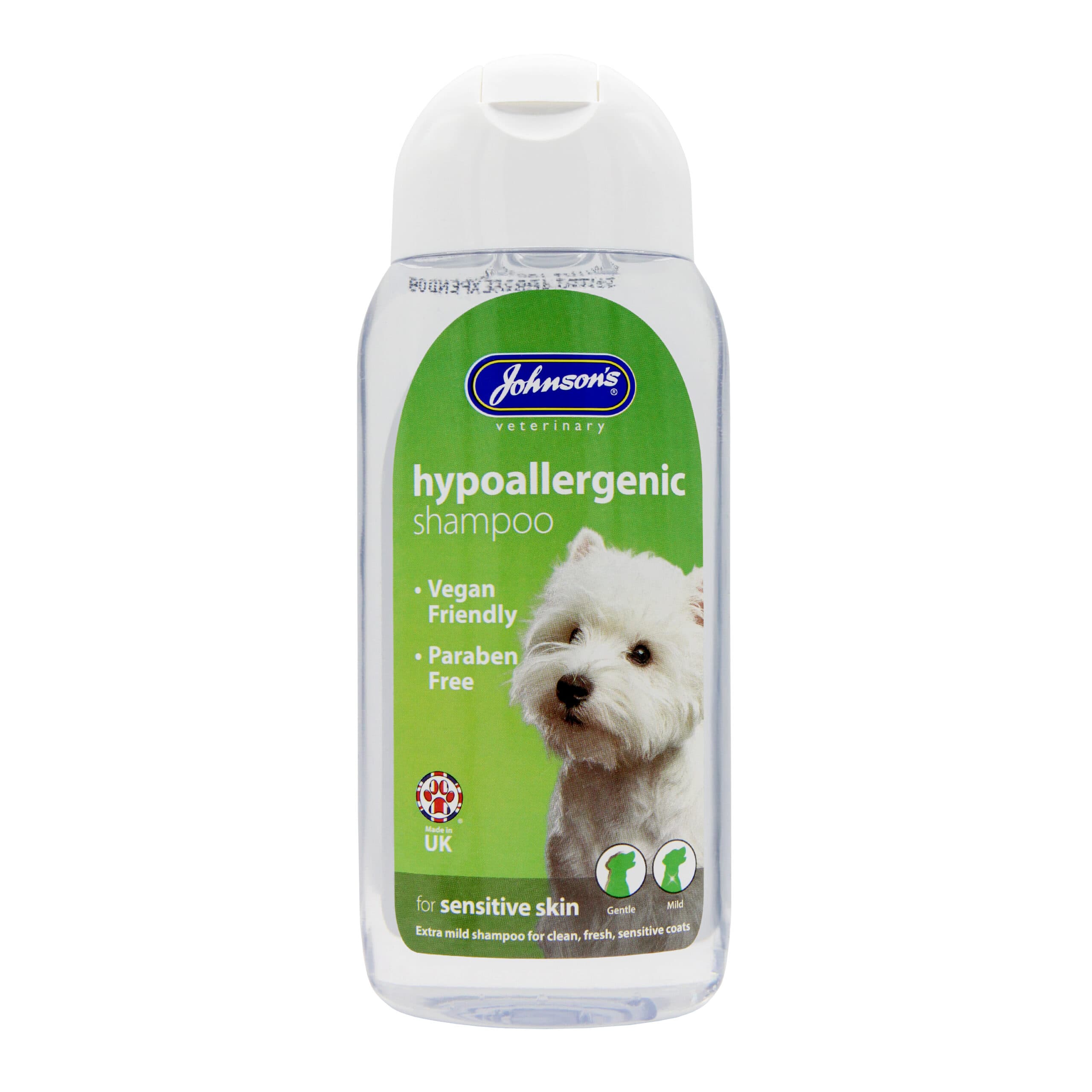 Johnson's Sensitive Hypo-allergenic Dog Shampoo – 200ml, Extra Mild