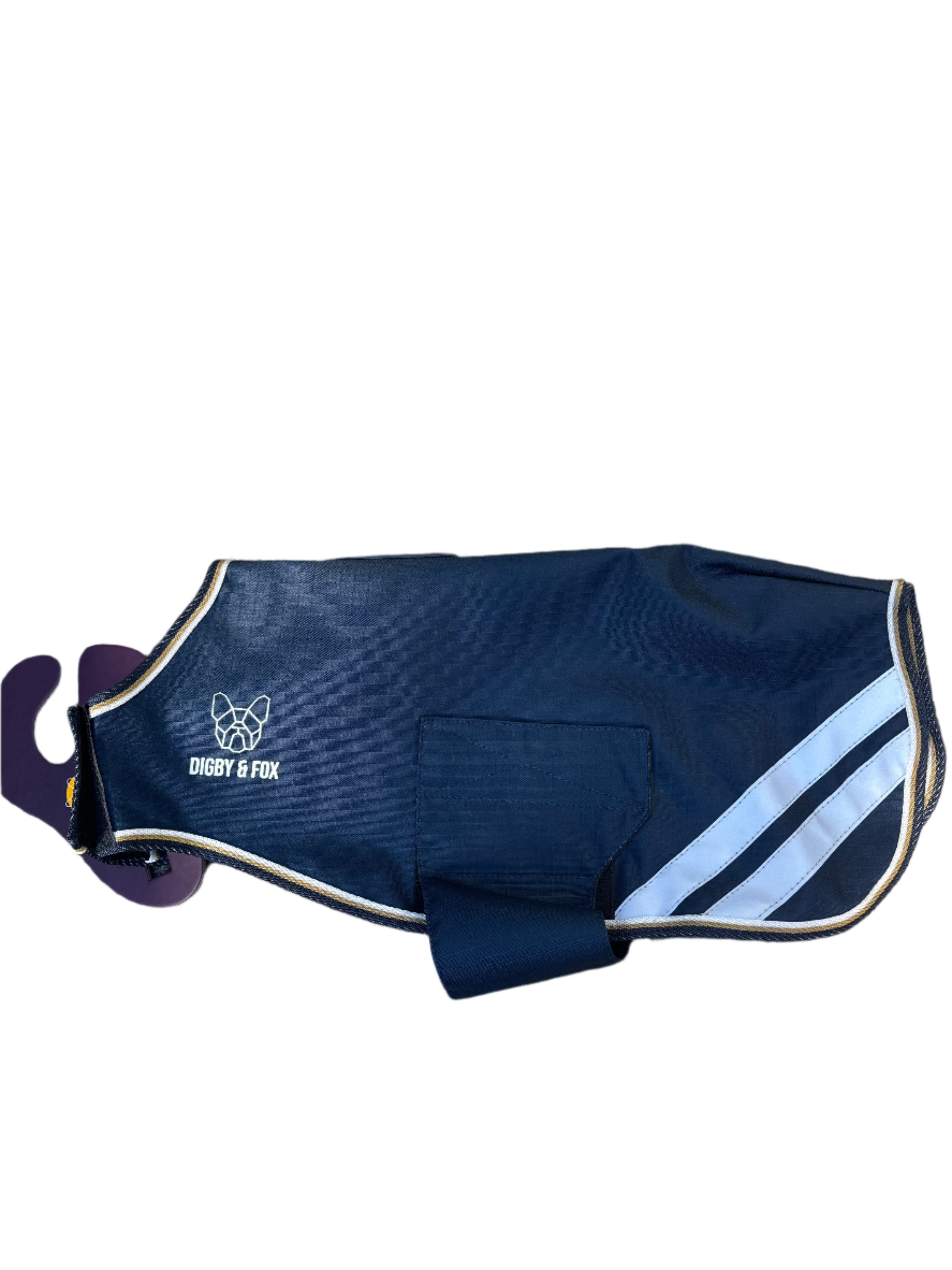 Digby & Fox Lite Waterproof Dog Coat Navy S - Animall