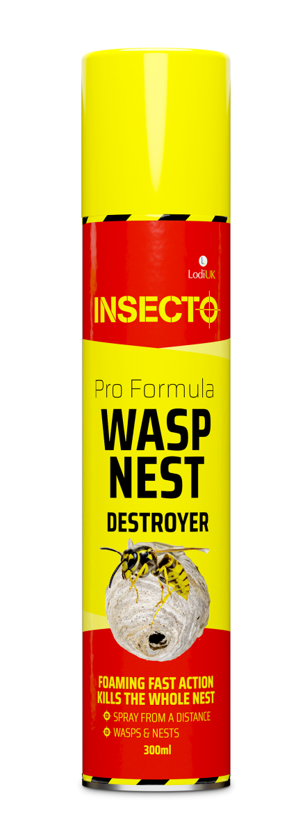 Insecto Pro Formula Wasp Nest Destroyer – 300ml Ready-to-Use Treatment
