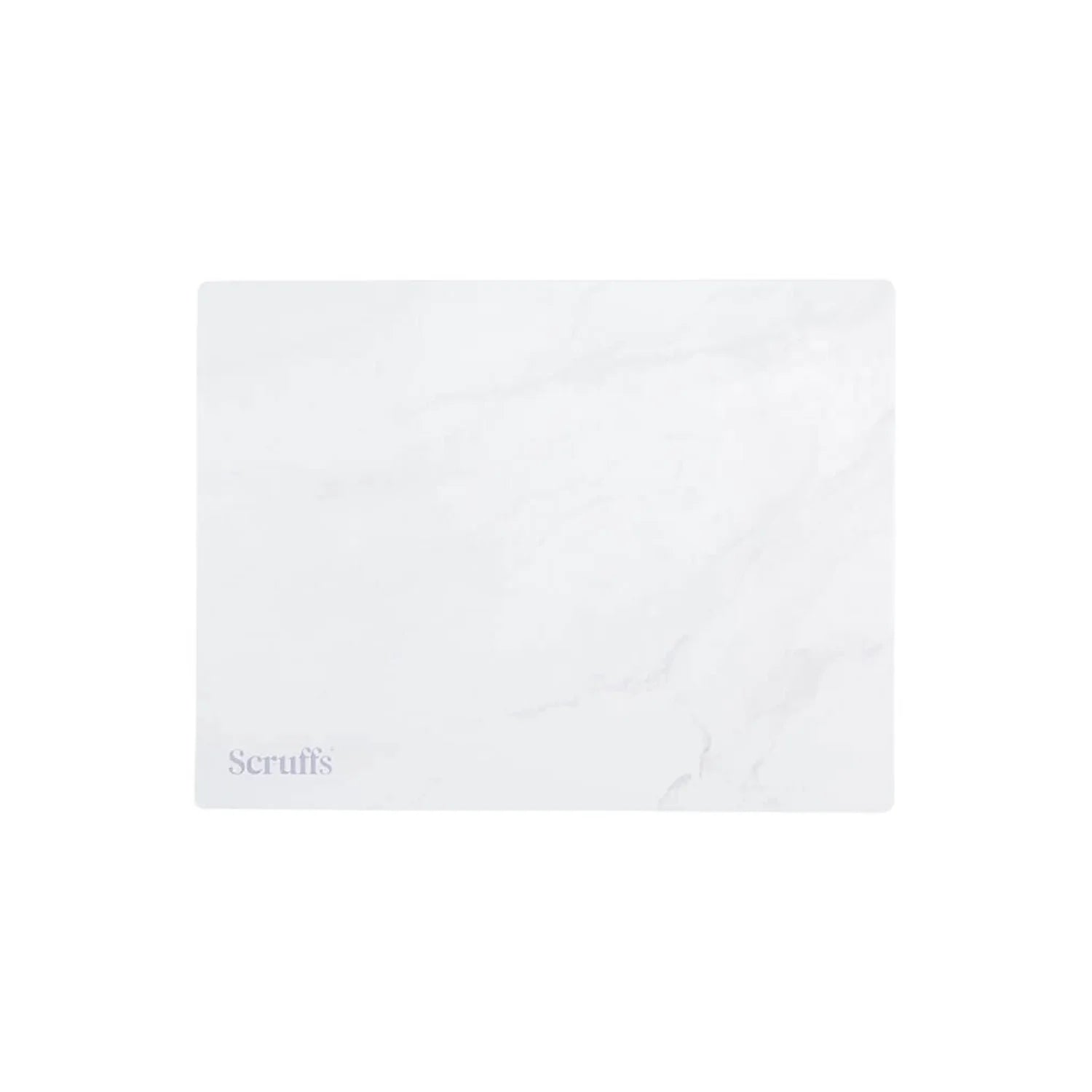 Scruffs® Pet Placemat 40cm x 30cm – White Marble