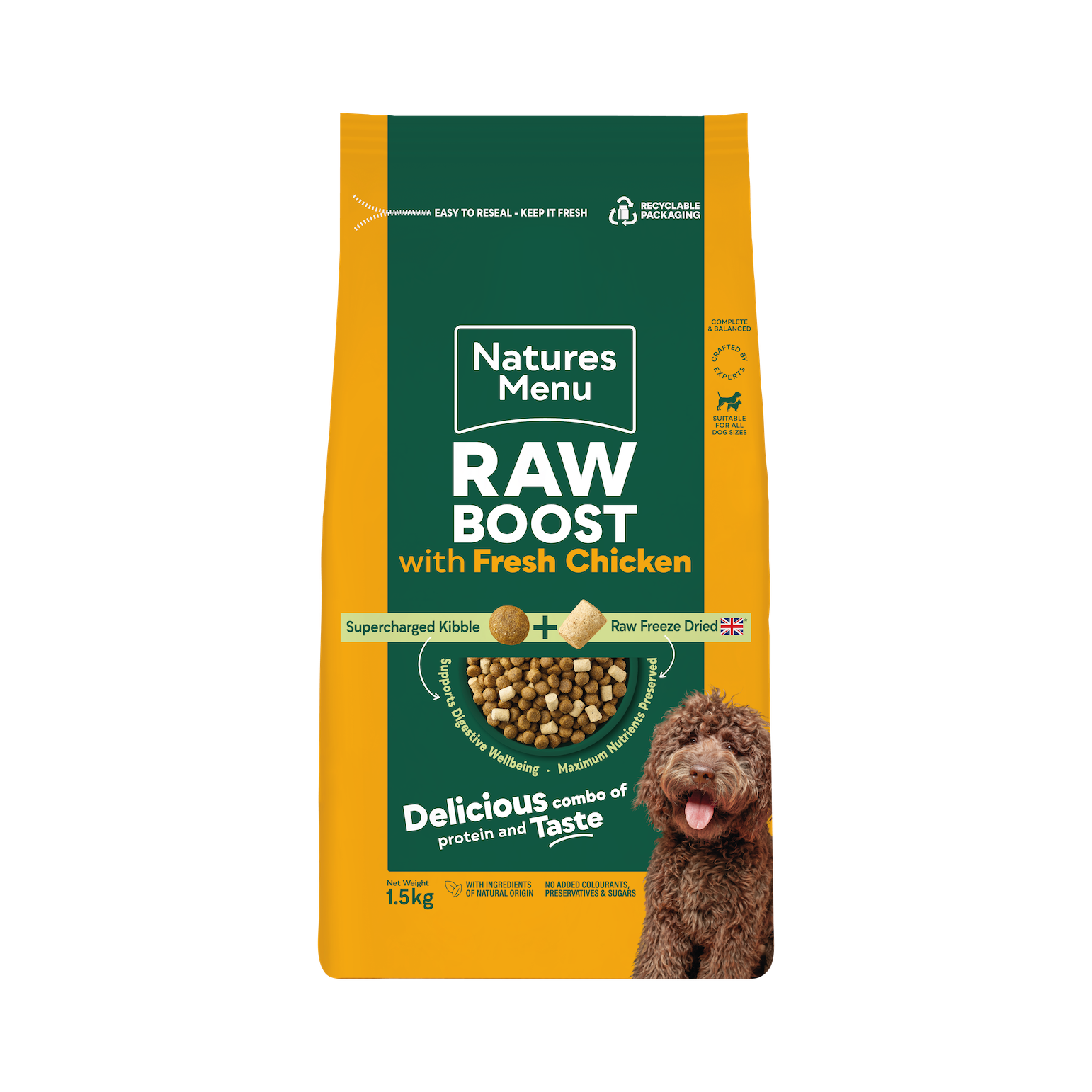 Natures Menu Raw Boost with Chicken – 1.5kg