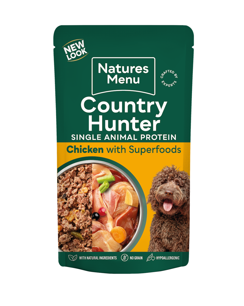 Natures Menu Country Hunter Chicken Dog Pouch 150g