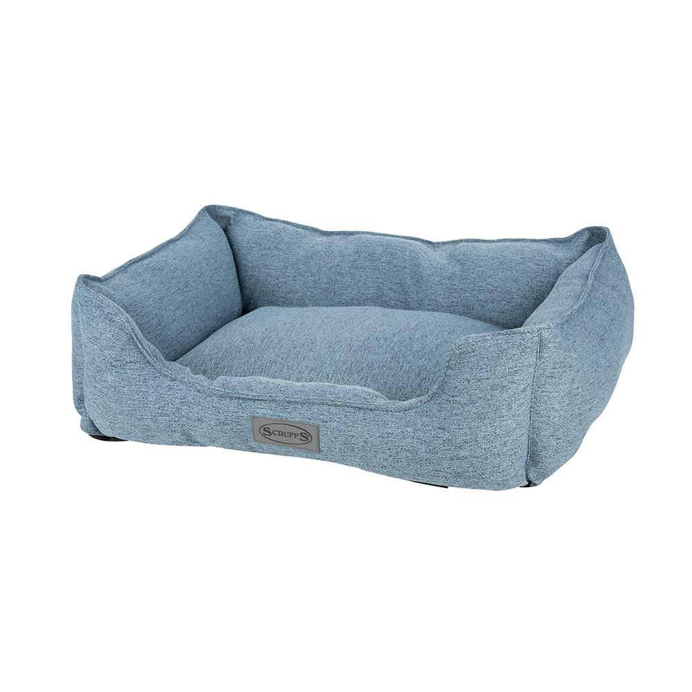 Scruffs Manhattan Box Bed – Denim Blue, Large