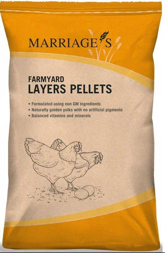 Marriage’s Farmyard Layers Pellets – 20kg